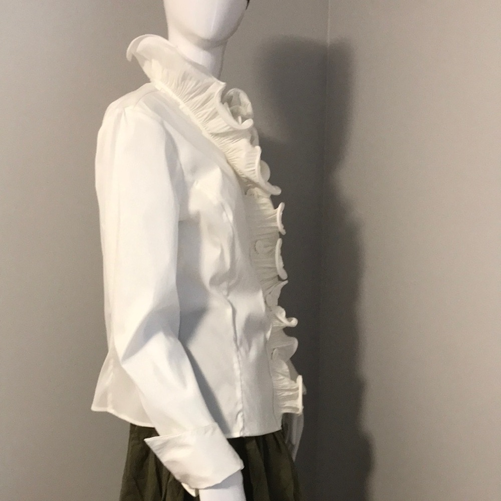 Samuel Dong Ruffled Women's Top
